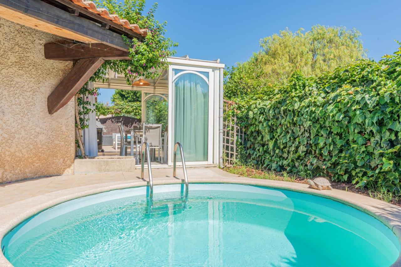 סיס-פור-לה-פלאז' Maison Cosy Avec Petite Piscine מראה חיצוני תמונה