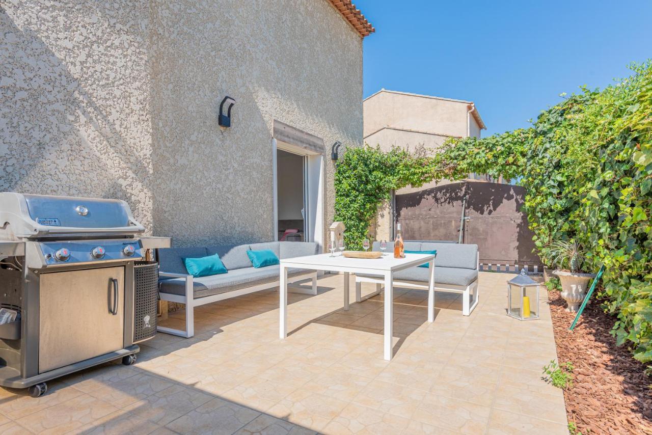 סיס-פור-לה-פלאז' Maison Cosy Avec Petite Piscine מראה חיצוני תמונה