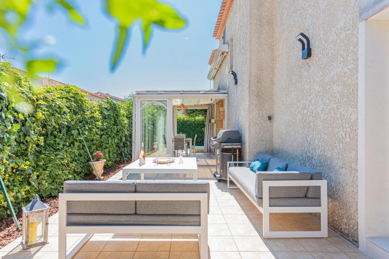 סיס-פור-לה-פלאז' Maison Cosy Avec Petite Piscine מראה חיצוני תמונה