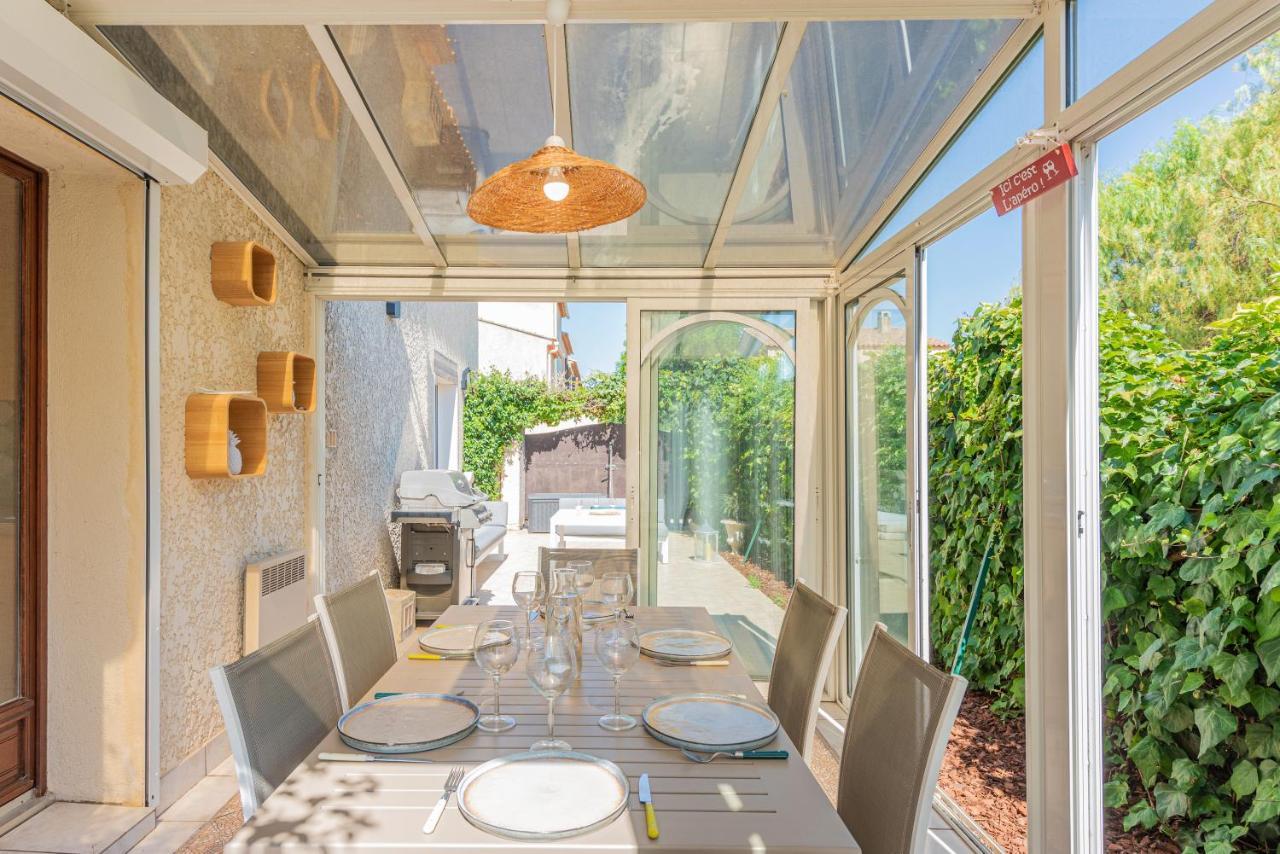 סיס-פור-לה-פלאז' Maison Cosy Avec Petite Piscine מראה חיצוני תמונה