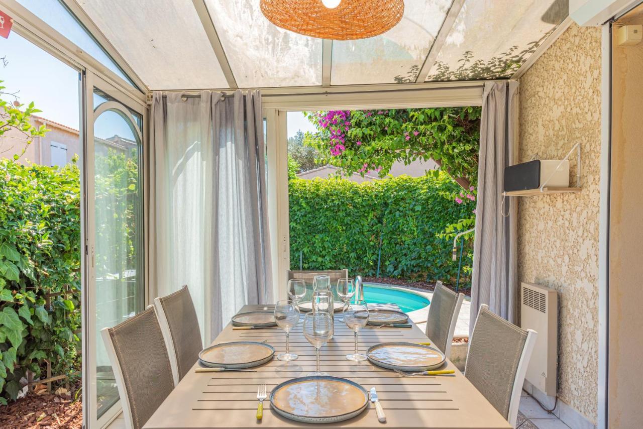 סיס-פור-לה-פלאז' Maison Cosy Avec Petite Piscine מראה חיצוני תמונה