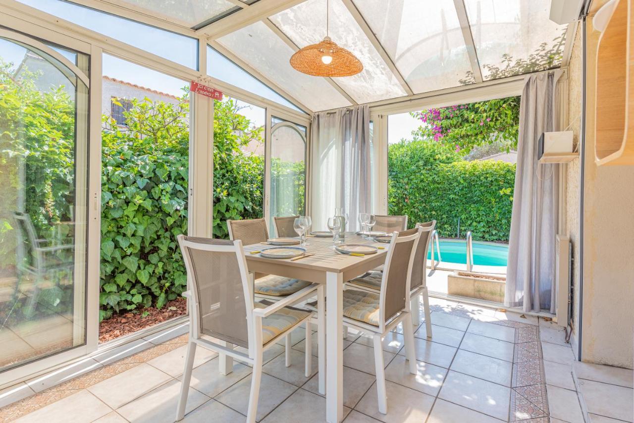 סיס-פור-לה-פלאז' Maison Cosy Avec Petite Piscine מראה חיצוני תמונה